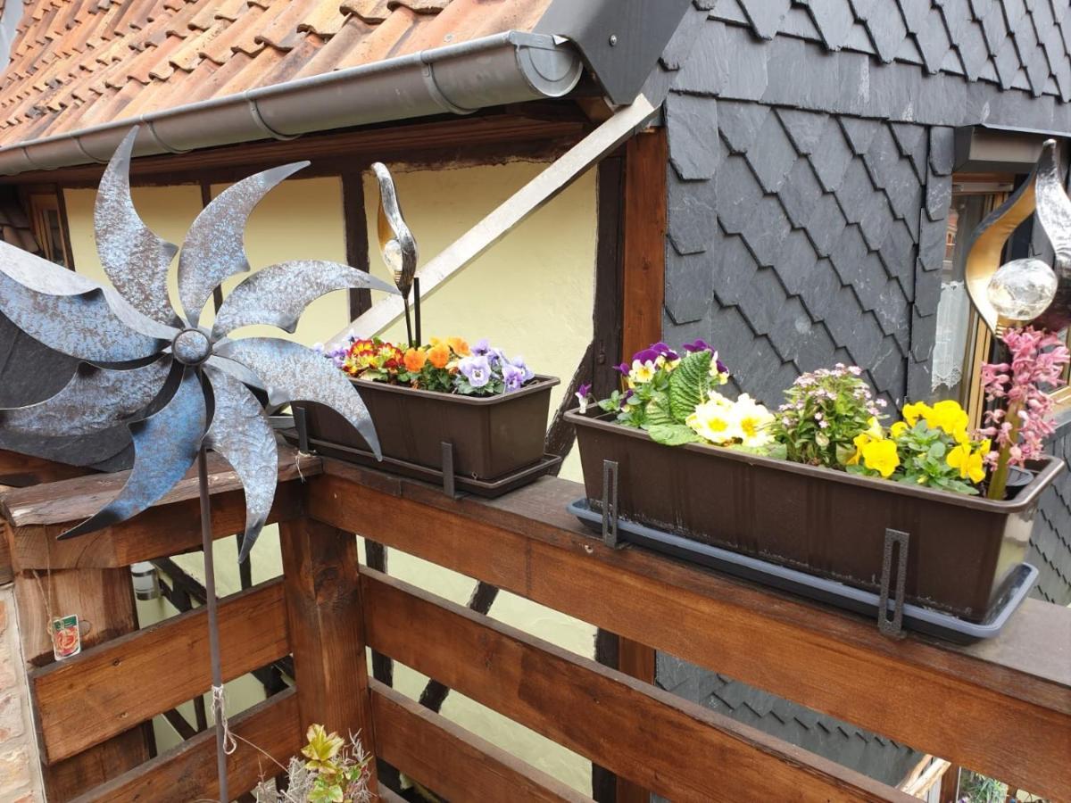 Ferienwohnung Goldstr.7 Кведлинбург Екстериор снимка
